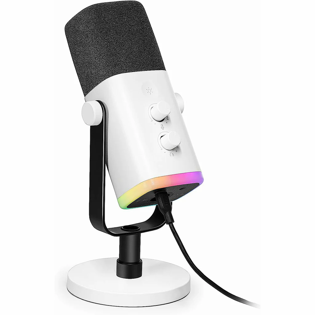 Fifine Ampligame AM8 RGB USB, XLR Dynamic Mic With Touch-mute Fifine Ampligame AM8 RGB USB, XLR Dynamic Mic With Touch-mute